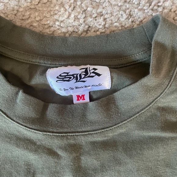 SLK Studios Be You The World Will Adjust Vintage Y2K Graphic T-Shirt Sz M - Picture 5 of 8